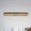 Paul Neuhaus Loftlampe Q-Acoustic træ 115 x 31 cm
