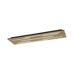 Paul Neuhaus Loftlampe Q-Acoustic træ 115 x 31 cm