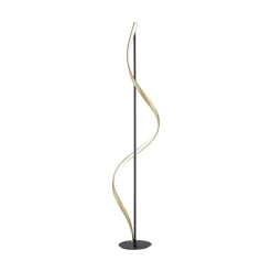 Paul Neuhaus Q-Swing gulvlampe antracit/messing