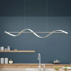 Paul Neuhaus Q-Swing LED-hængelampe, stål