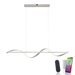Paul Neuhaus Q-Swing LED-hængelampe, stål