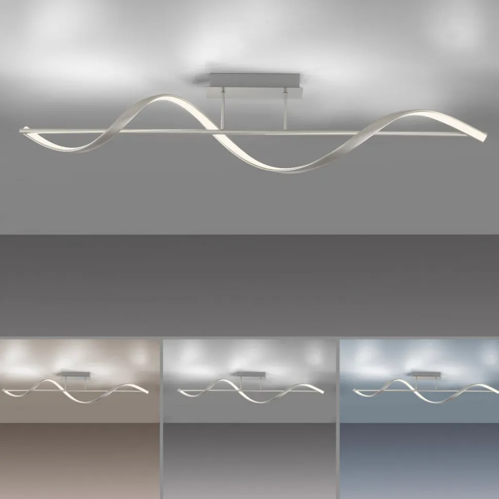 Paul Neuhaus Q-Swing LED-loftlampe, stål
