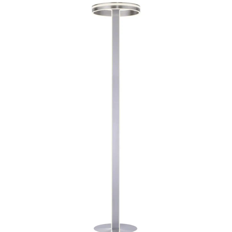 Paul Neuhaus Q-Vito LED-gulvlampe, lige med ring