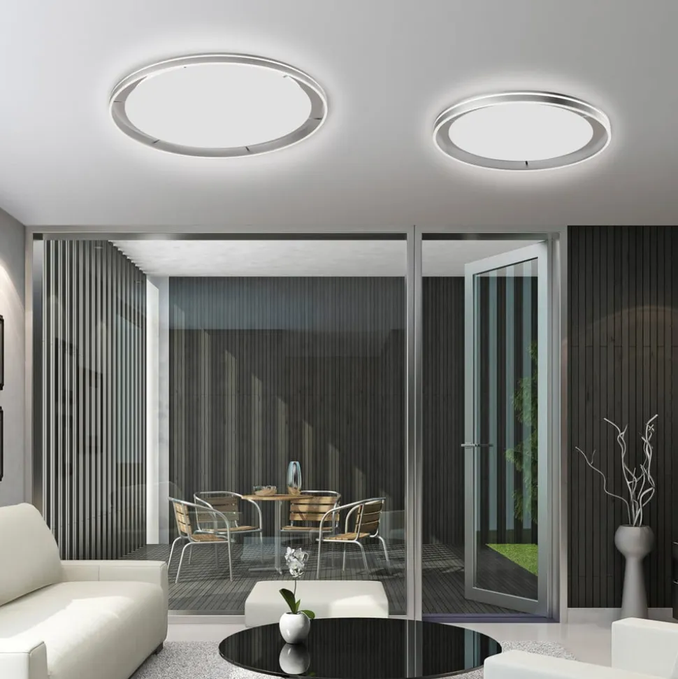 Paul Neuhaus Q-VITO LED-loftslampe 79 cm stål
