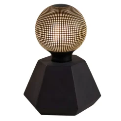 Pauleen Black Flare dekorationslampe, sort beton