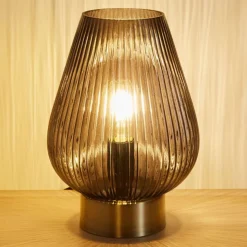 Pauleen Crystal Gloom bordlampe af glas