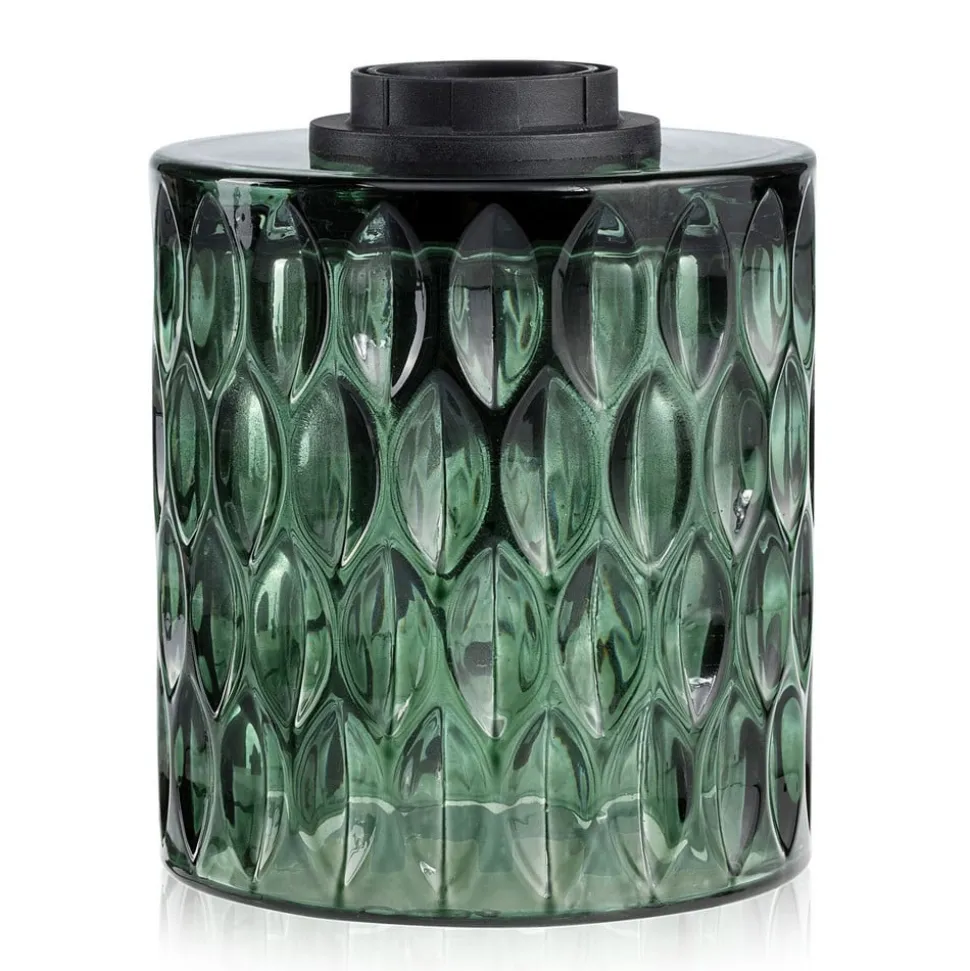 Pauleen Crystal Magic bordlampe af grønt glas