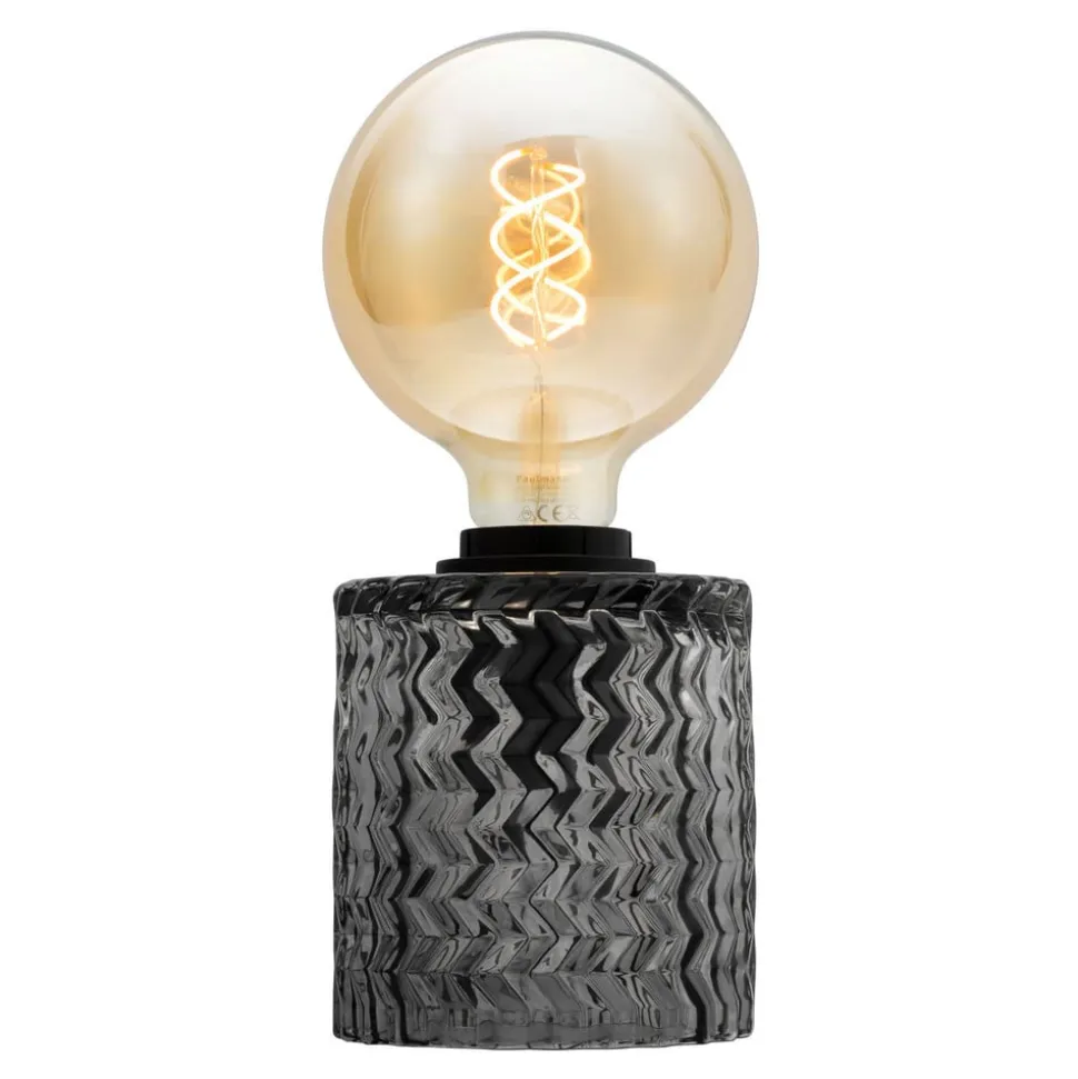 Pauleen Crystal Smoking bordlampe med glassokkel