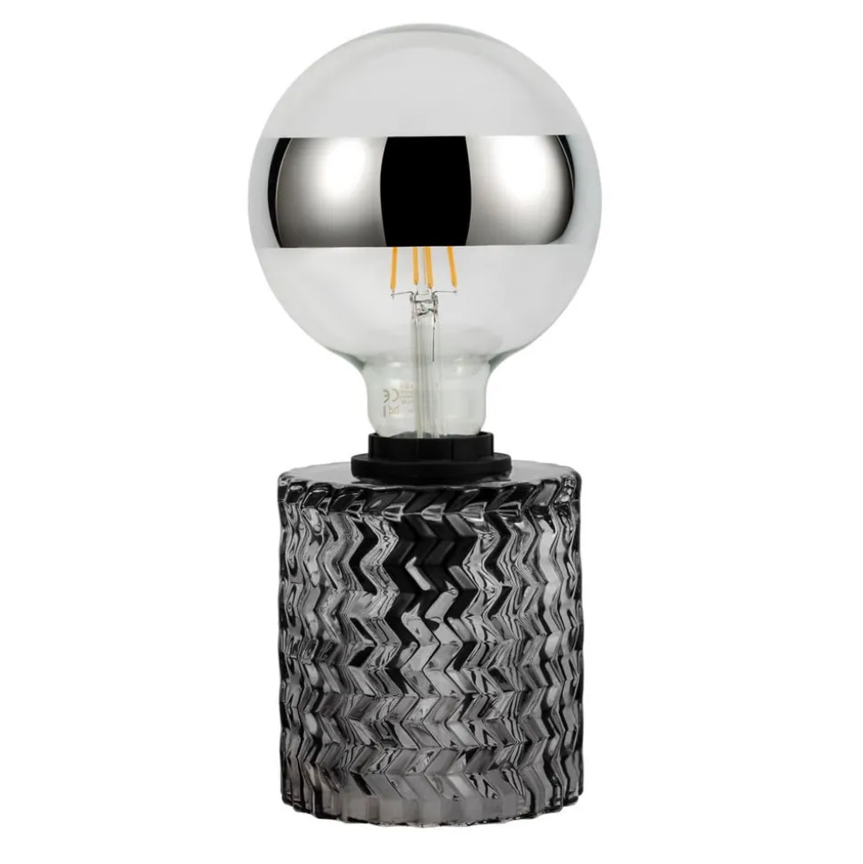 Pauleen Crystal Smoking bordlampe med glassokkel