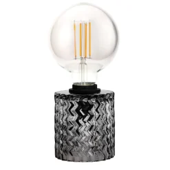Pauleen Crystal Smoking bordlampe med glassokkel