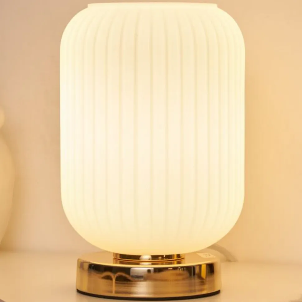 Pauleen Noble Purity bordlampe med hvidt glas