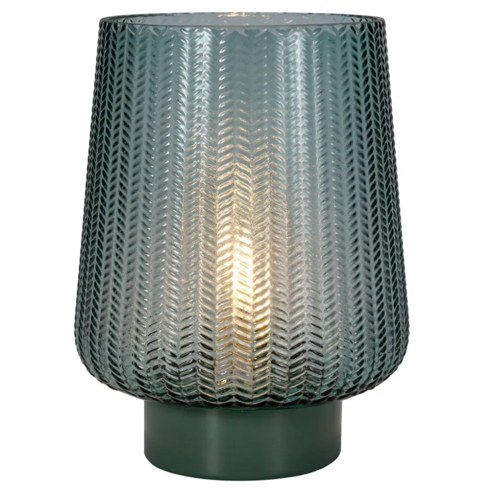 Pauleen Pretty Glamour E27-LED, metalfod, turkis