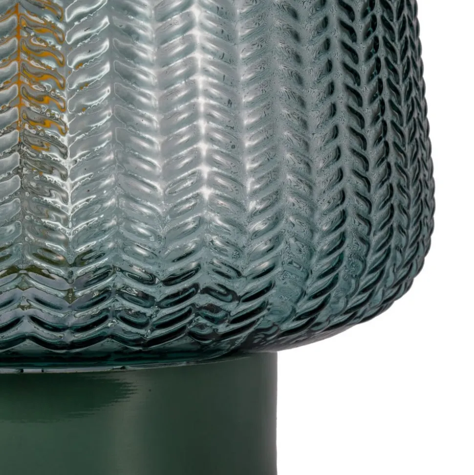 Pauleen Pretty Glamour E27-LED, metalfod, turkis