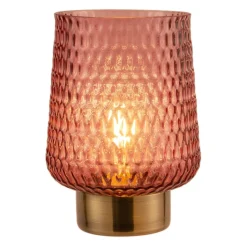 Pauleen Rose Glamour E27-LED, batteri, metalfod
