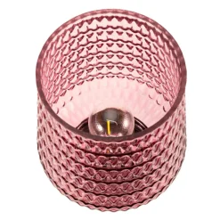 Pauleen Rose Glamour E27-LED, batteri, metalfod