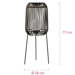 Pauleen Sunshine Coziness LED-gulvlampe m solcelle