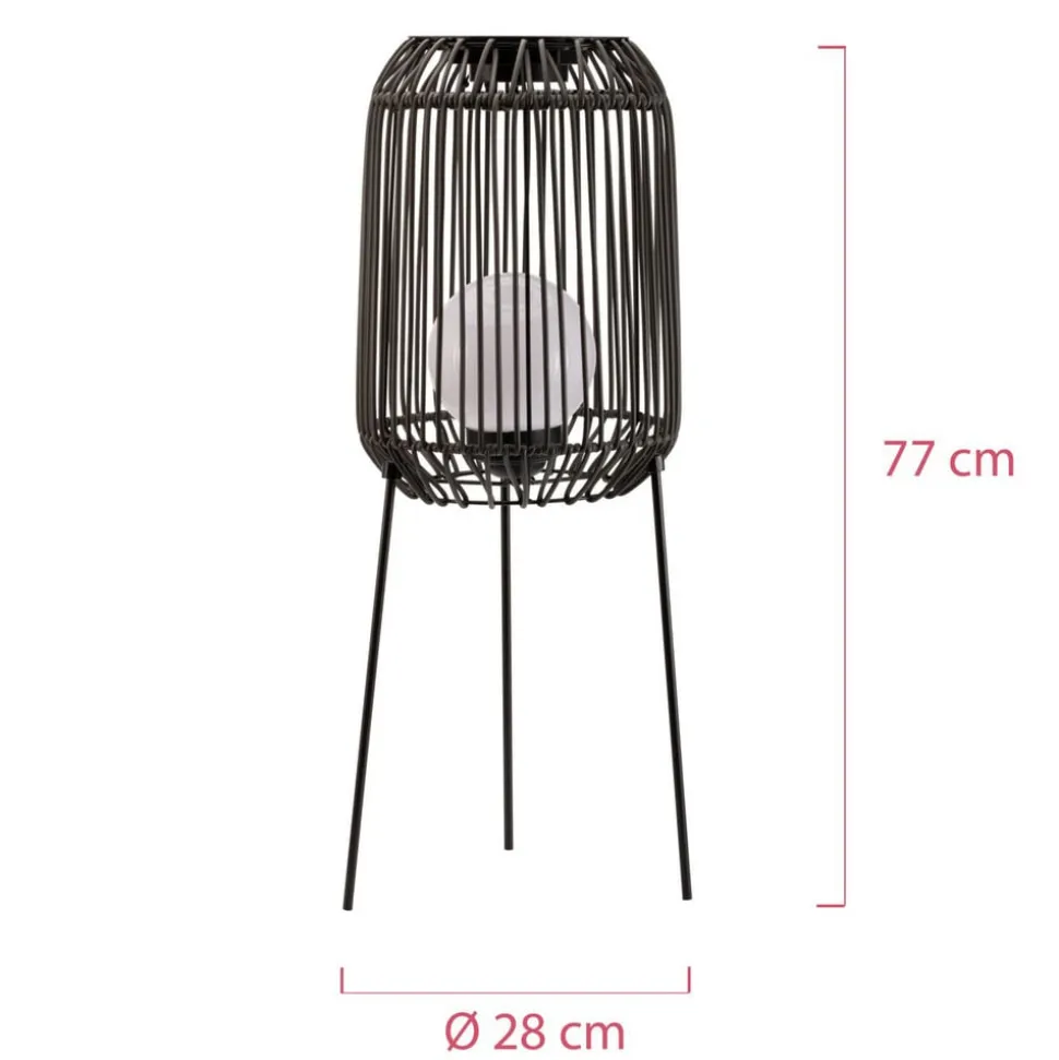 Pauleen Sunshine Coziness LED-gulvlampe m solcelle