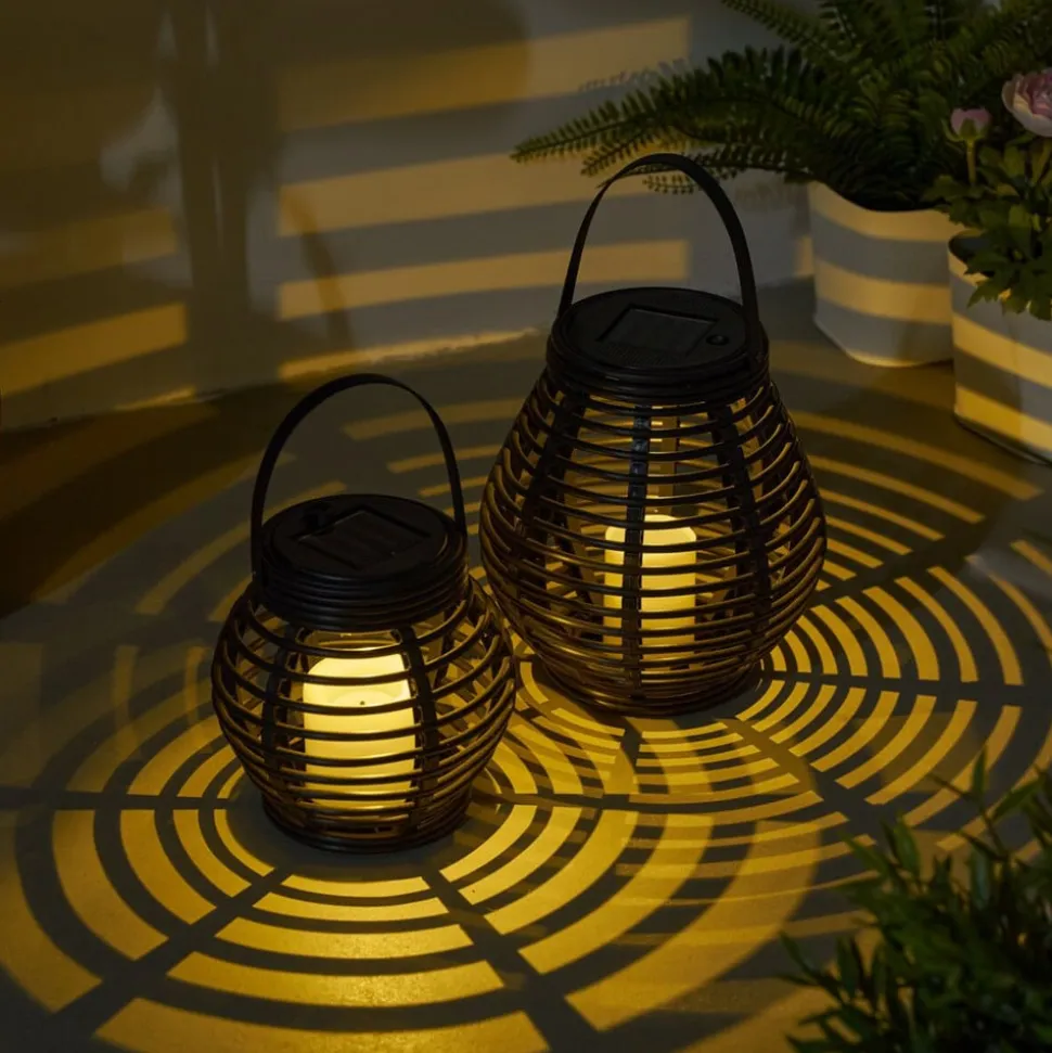 Pauleen Sunshine Glow LED solcelle-lanterne, 2 stk