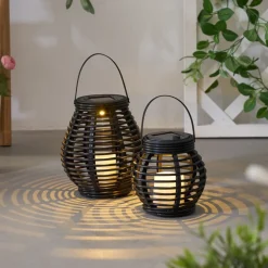 Pauleen Sunshine Glow LED solcelle-lanterne, 2 stk