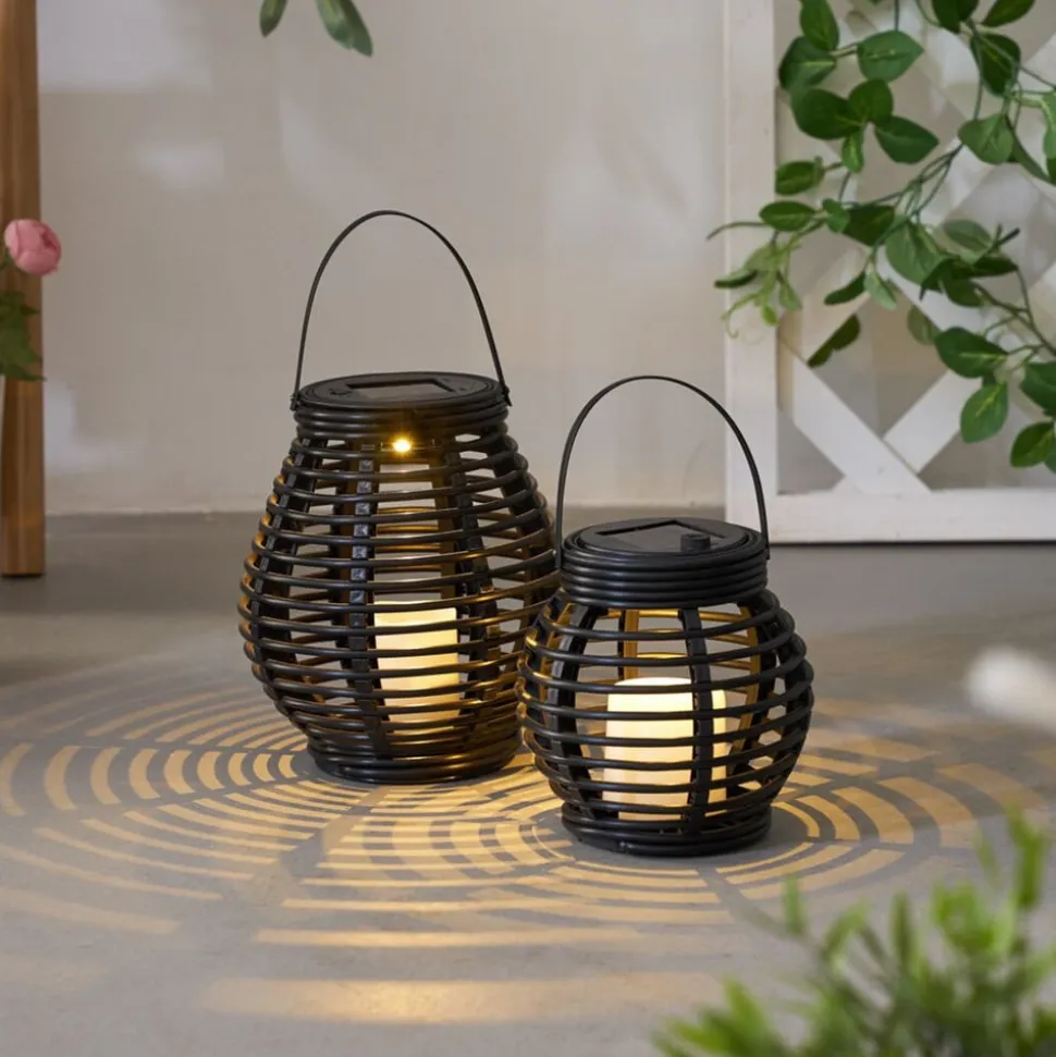 Pauleen Sunshine Glow LED solcelle-lanterne, 2 stk