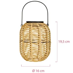 Pauleen Sunshine Treasure LED-solcellelygte, beige