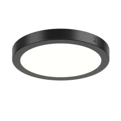 Paulmann Abia LED-panel Ø 30cm 2.700 K mat sort