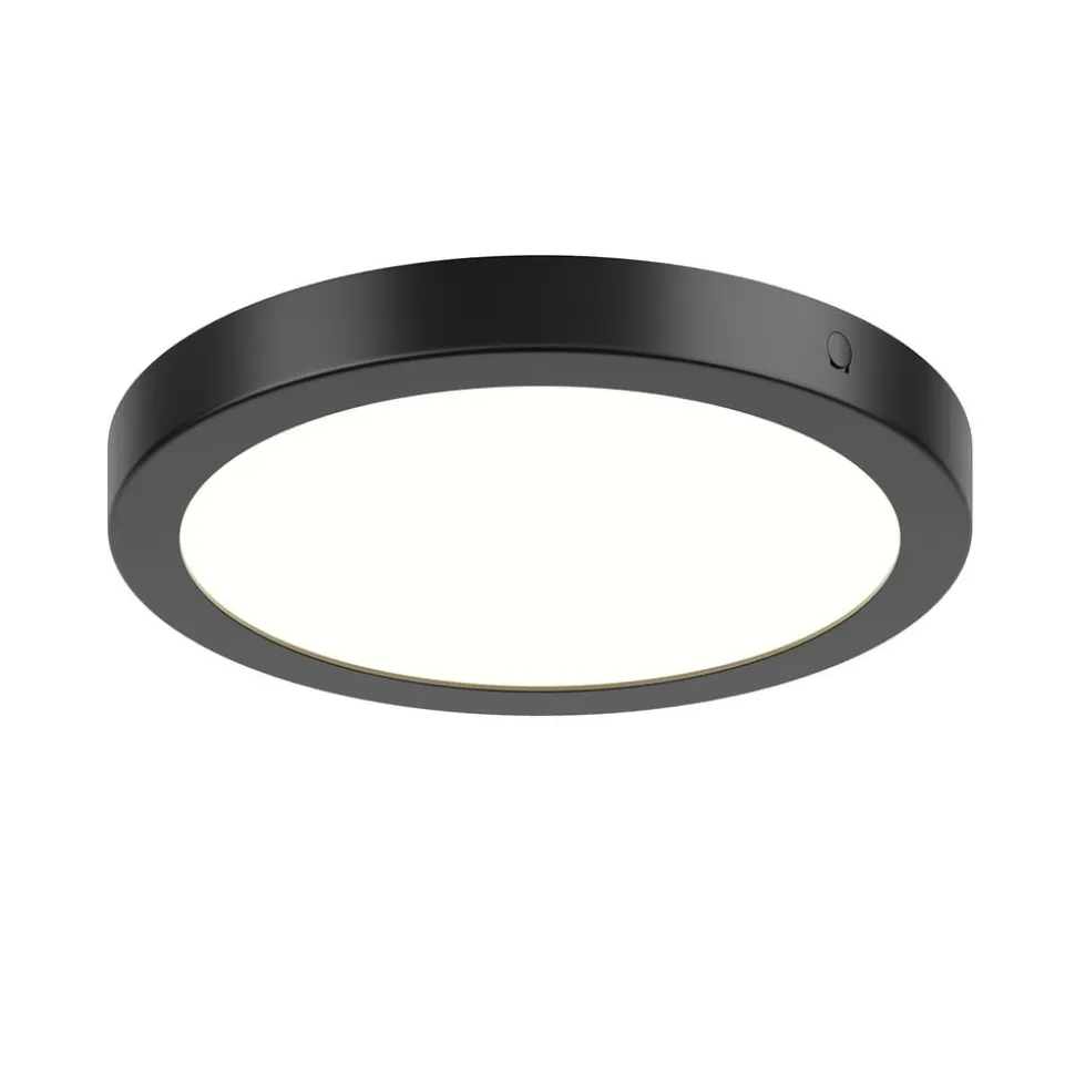 Paulmann Abia LED-panel Ø 30cm 2.700 K mat sort