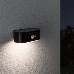 Paulmann Adya udendørs væglampe, solcelle, sensor
