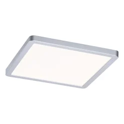 Paulmann Areo Panel dimtowarm, kantet, krom 17,5cm