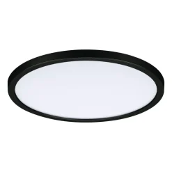 Paulmann Areo Panel dimtowarm rund sort Ø23cm
