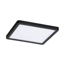 Paulmann Areo ZigBee CCT kantet sort 17,5x17,5cm