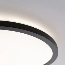 Paulmann Atria Shine Panel on/off sort 830 Ø19cm