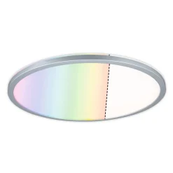 Paulmann Atria Shine Panel dæmpet krom RGBW Ø42cm
