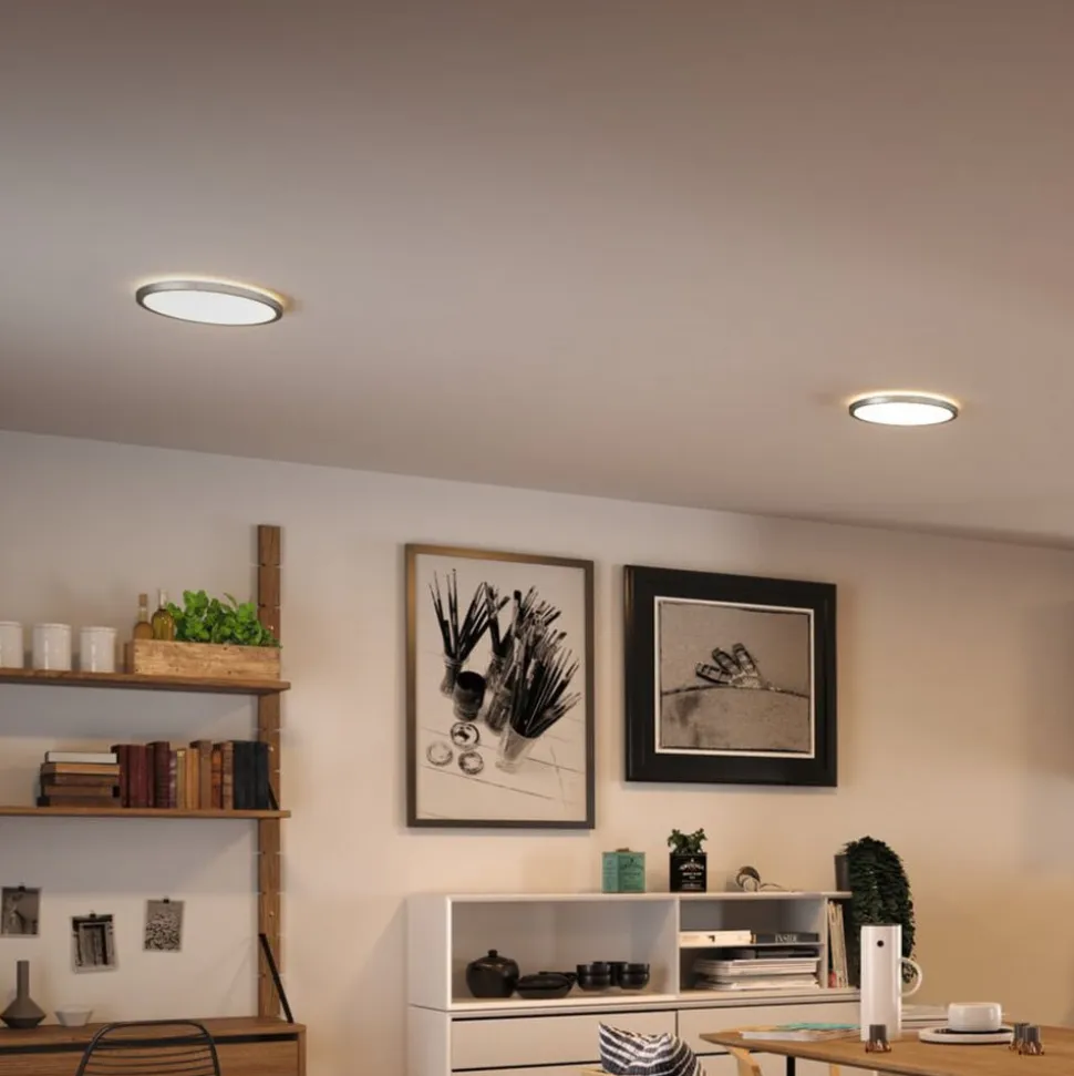 Paulmann Atria Shine Panel tænd/sluk krom 830 Ø29cm