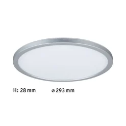 Paulmann Atria Shine Panel tænd/sluk krom 830 Ø29cm