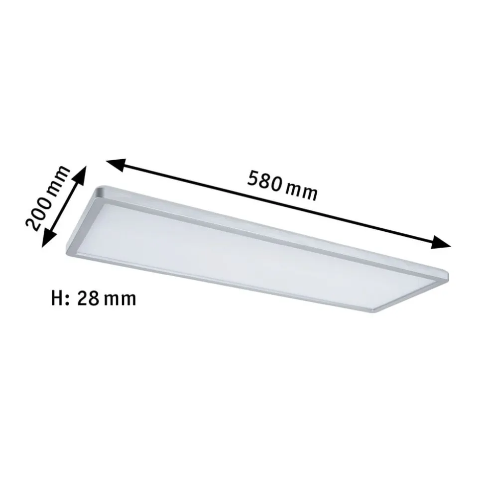 Paulmann Atria Shine panel 3-step krom 830 58x20