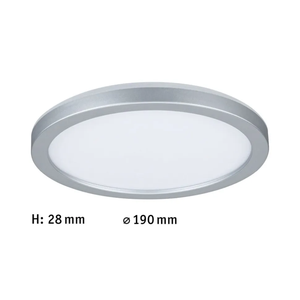 Paulmann Atria Shine Panel on/off krom 830 Ø19cm