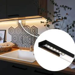 Paulmann Base aluminiumprofil med diffusor, 200 cm