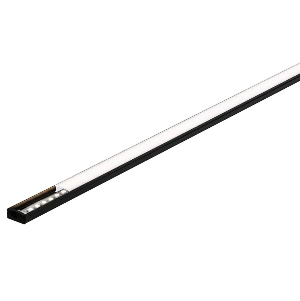 Paulmann Base Profil, sort, hvid, 1 m
