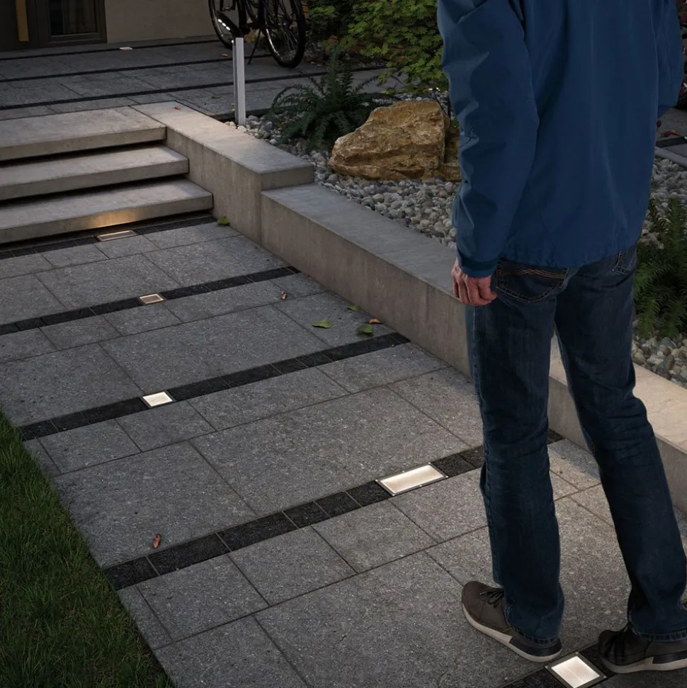 Paulmann Brick LED nedgravningslampe, 10x10 cm