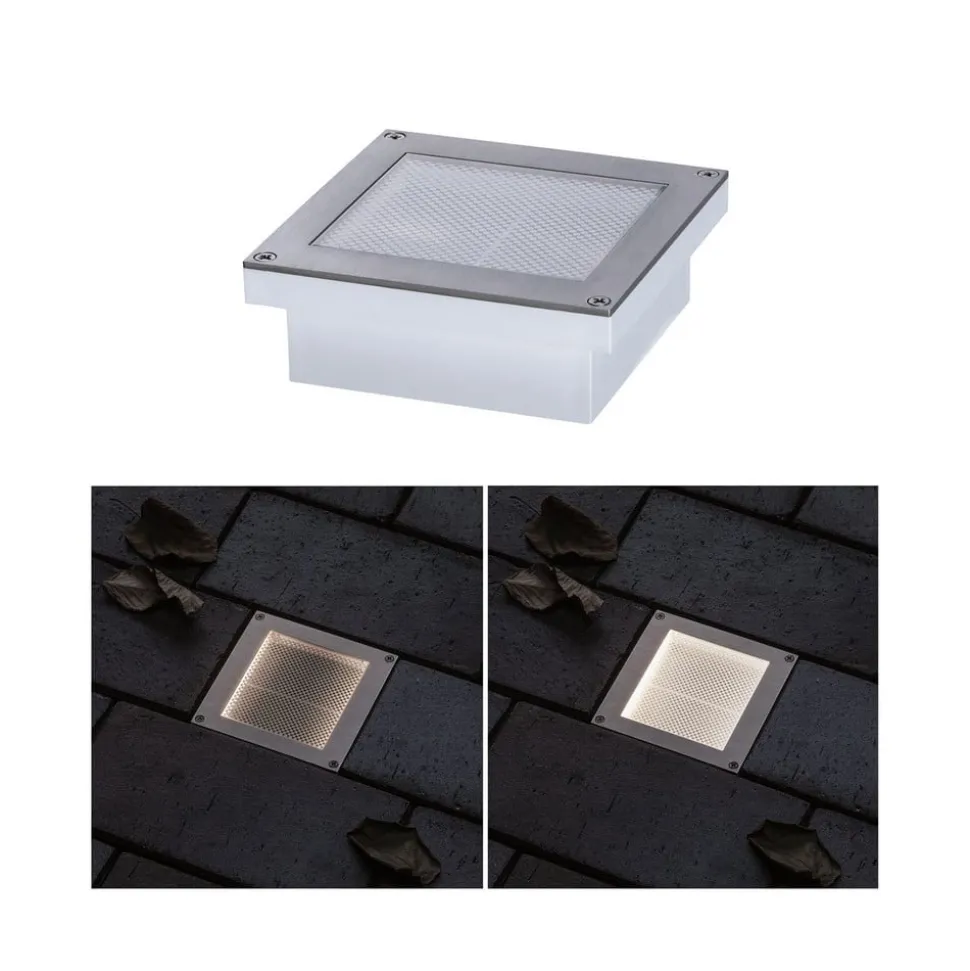Paulmann Brick LED nedgravningslampe, 10x10 cm