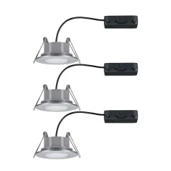 Paulmann Calla drejelig dim Ø9cm 840 3 stk krom