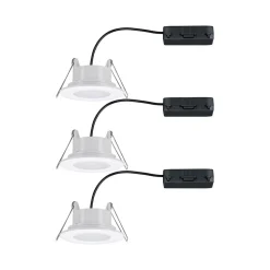 Paulmann Calla drejelig dim Ø9cm 840 3 stk hvid