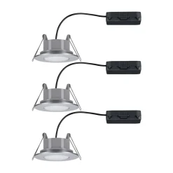 Paulmann Calla drejelig on/off 9cm CCT 3 stk krom