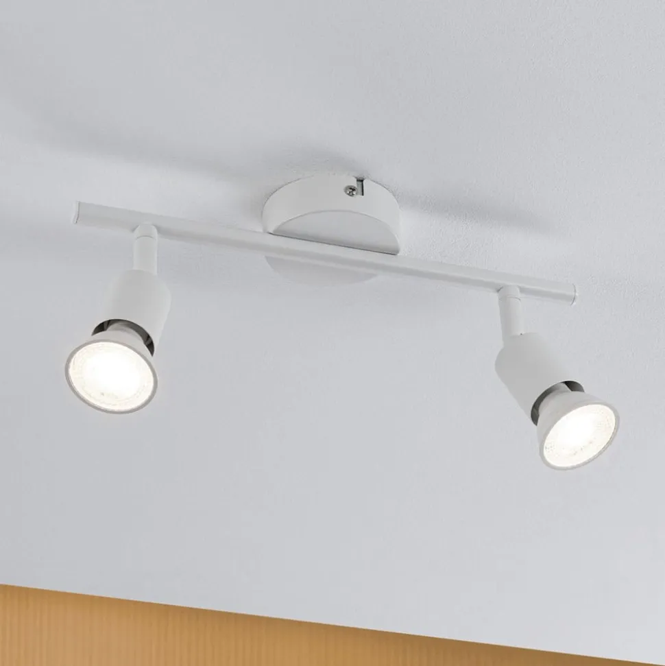 Paulmann Carolina loftspot, hvidt, 2 lyskilder