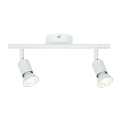 Paulmann Carolina loftspot, hvidt, 2 lyskilder