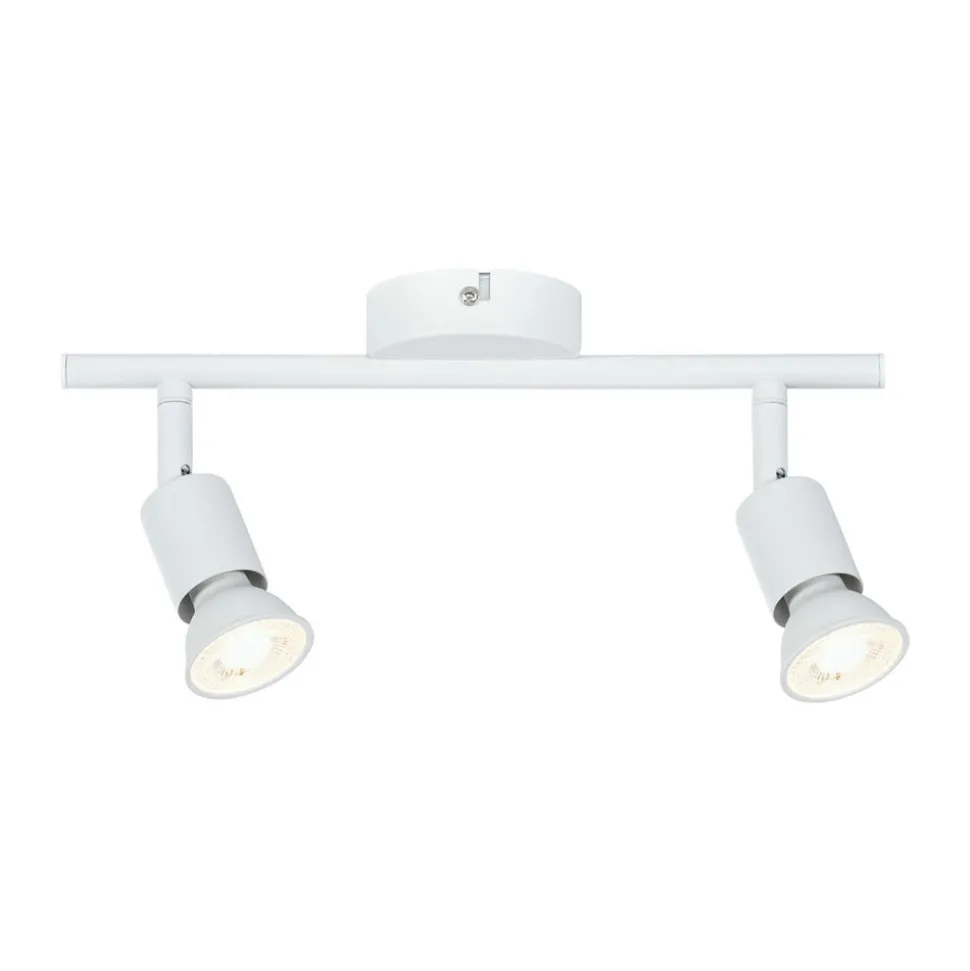 Paulmann Carolina loftspot, hvidt, 2 lyskilder
