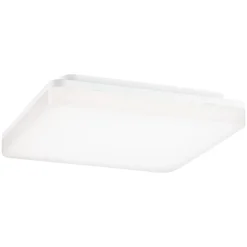 Paulmann Cela LED-panel, 28 x 28 cm, hvid, IP44