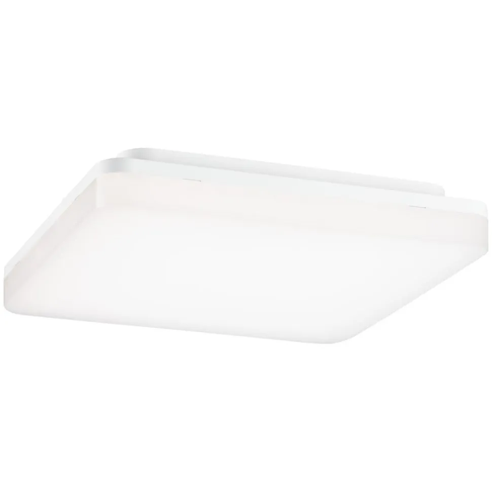 Paulmann Cela LED-panel, 28 x 28 cm, hvid, IP44