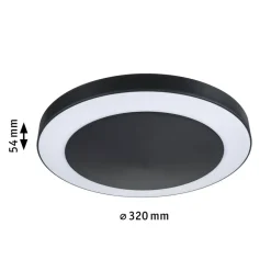 Paulmann Circula LED-udendørslampe ZigBee antracit